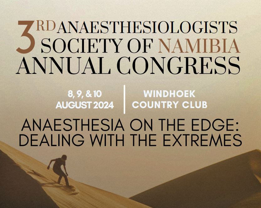 3rd Anesthesiologists Society of Namibia Annual Congress